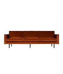 Rodeo 3 velvet sofa